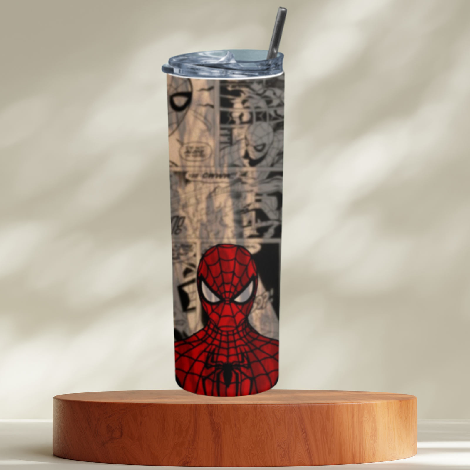 “Vintage Spider-Man Comic” Insulated Travel Tumbler  -V&M by VM Creations