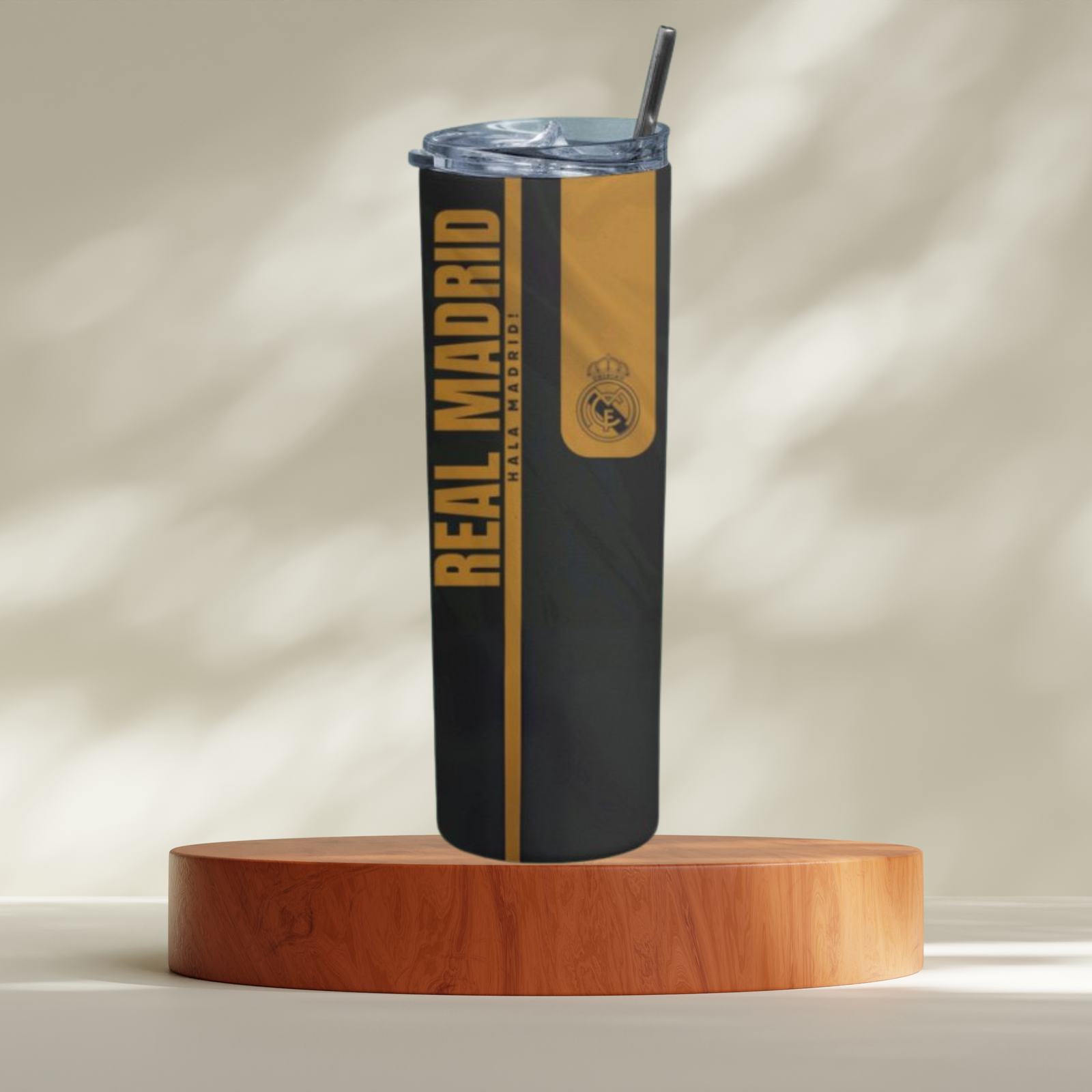 "Real Madrid Tumbler" Insulated Travel Tumbler -V&M by VM Creations