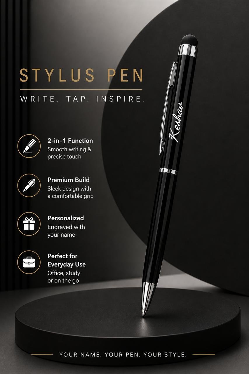 Premium Customized Metal Pens – Engraved Name/Logo Gift Set