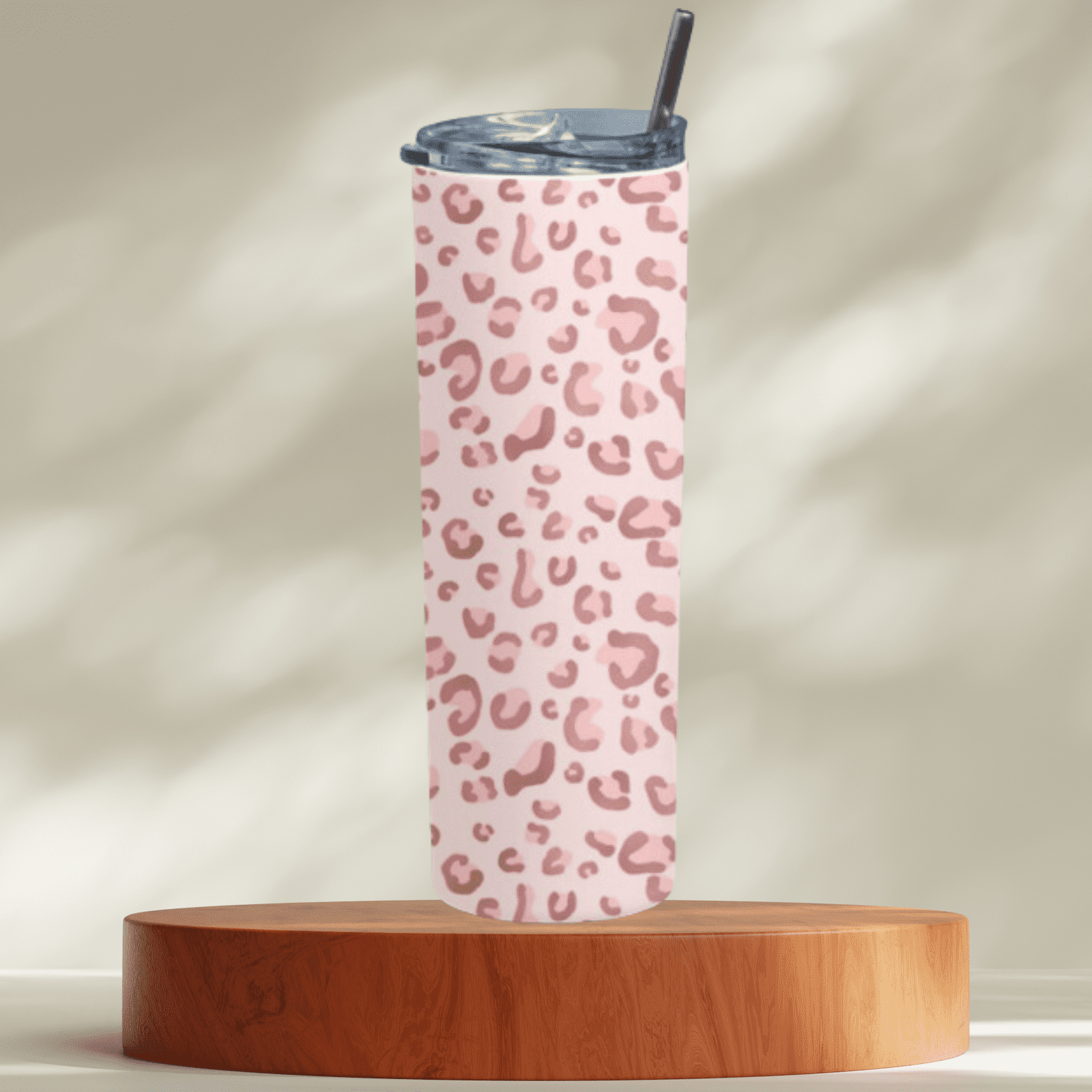 “Leopard Print” Insulated Travel Tumbler-V&M by VM Creations