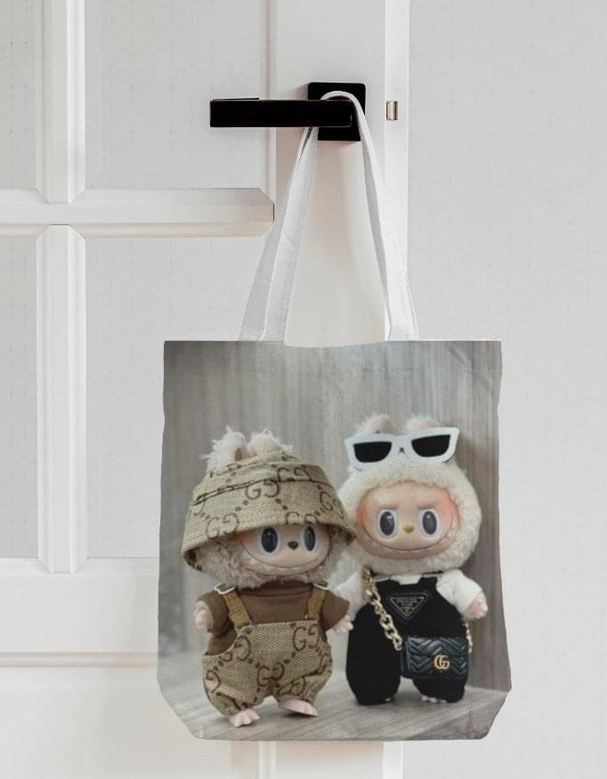 "Labubu" AOP Tote Bag -V&M by VM Creations
